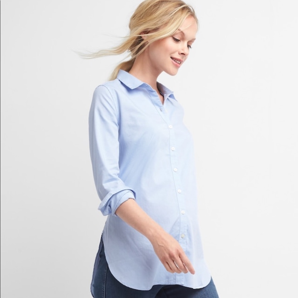 Gap Maternity button front tunic